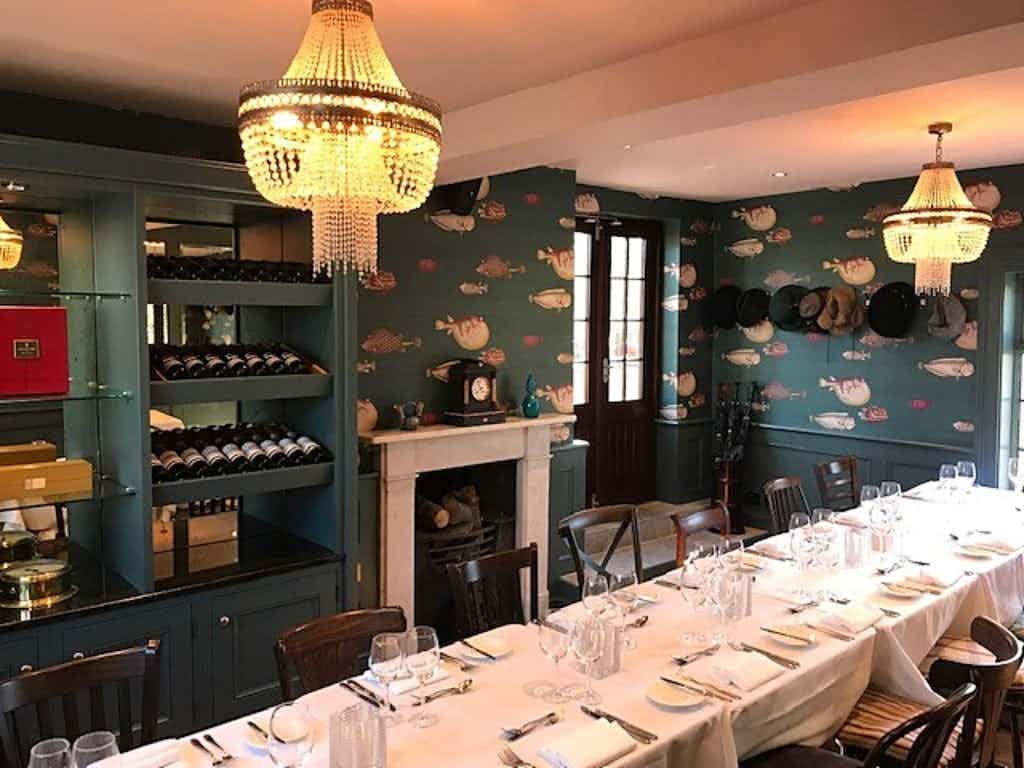 Book Seafood Room at Crab & Lobster Restaurant. A Thirsk Venue for Hire
